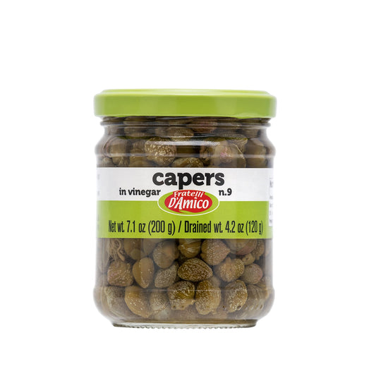 Fratelli D'Amico, Capers in Vinegar #9 200g