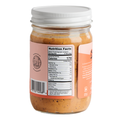 French Squirrel Beurre: Crunchy Date Peanut Butter (2-pack bundle) case