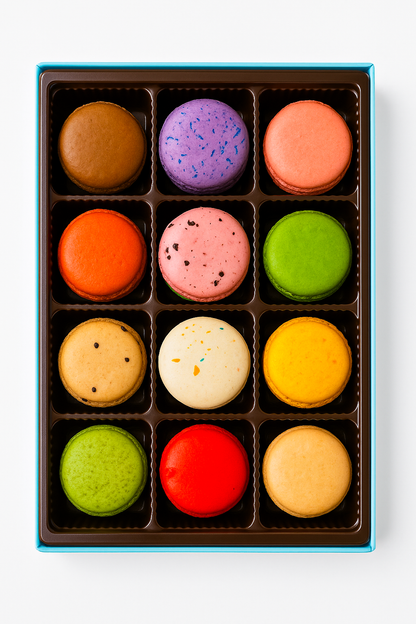 Andy Anand French Macarons 24 Pcs Made Fresh Daily, Delectable Gift Box, Elevate Your Macarons: Unique Flavors and Fillings to Try, Amazing-Delicious-Decadent