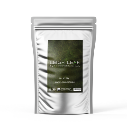 Premium Matcha For Cafes - Organic Ceremonial Grade Japanese Matcha 1Kg Bag