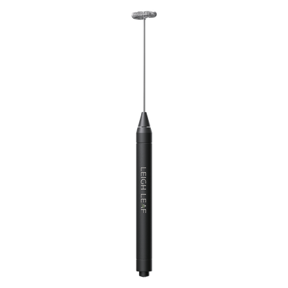 Leigh Leaf Electric Matcha Whisk - High-Quality Stainless Steel Frother for Matcha, Coffee & More