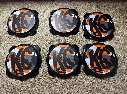 KC HiLITES Era 4 ROUND Series Light Cover Overlays - Universal