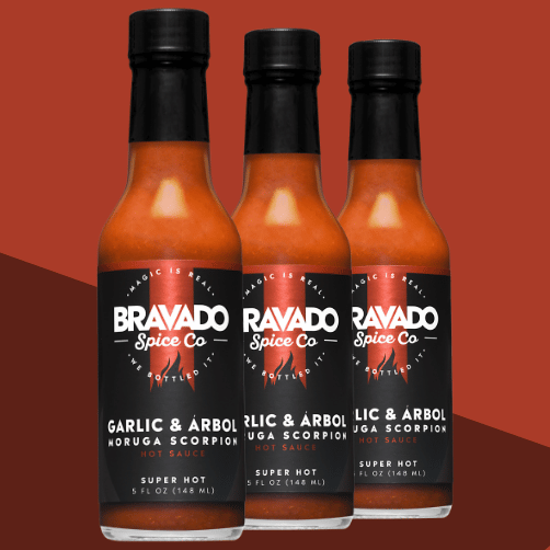 GARLIC & ÁRBOL MORUGA SCORPION HOT SAUCE