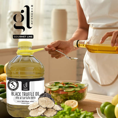 GL Truffle Gourmet, Black Truffle Oil, Bulk, 3 liters (97 fl.oz)
