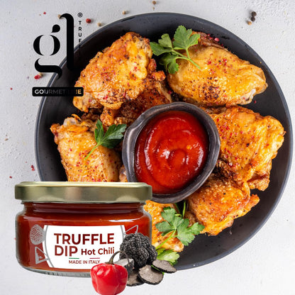 LIQUIDATION! GL Truffle Gourmet - Hot Chili & Truffle Dip, Gourmet Flavor Fusion, 6.7 oz