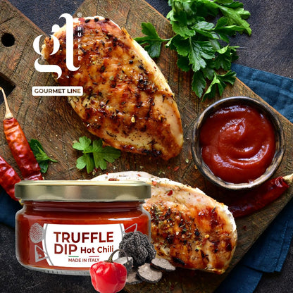 LIQUIDATION! GL Truffle Gourmet - Hot Chili & Truffle Dip, Gourmet Flavor Fusion, 6.7 oz