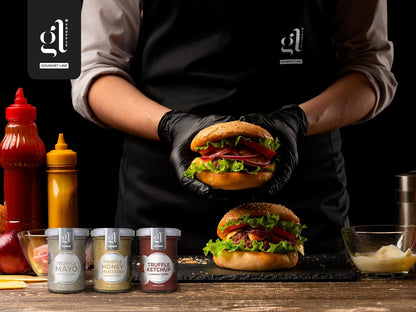 GL Truffle Gourmet, Gourmet Truffle Ketchup, Ketchup Infused With Black Truffles 100g (3.5 oz)