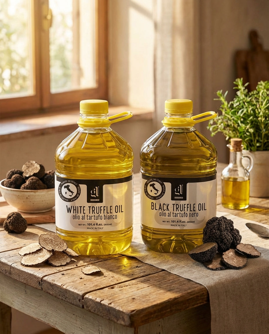 GL Truffle Gourmet, White Truffle Oil Bulk 3 liters (97 fl.oz)