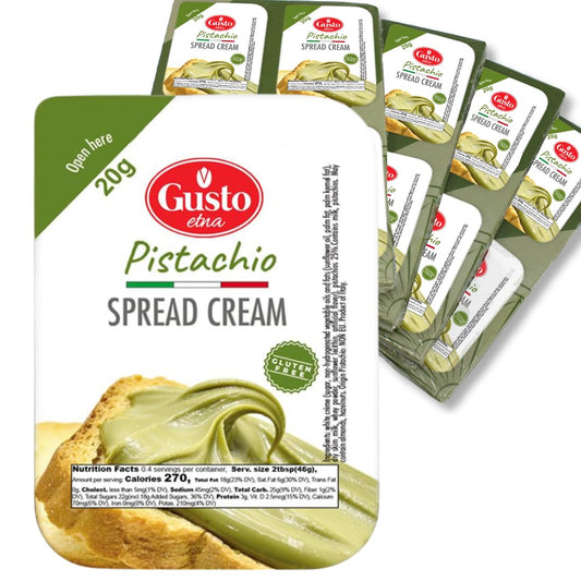 Gusto Etna, Pistachio Cream Cups, 16 Cups x 20g
