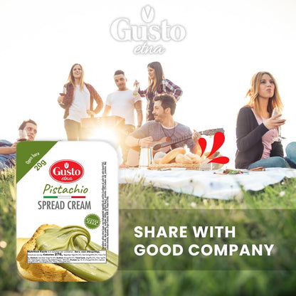Gusto Etna, Pistachio Cream Cups, 16 Cups x 20g