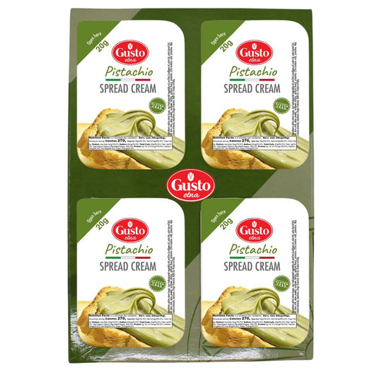 Gusto Etna, Pistachio Cream Cups, 16 Cups x 20g