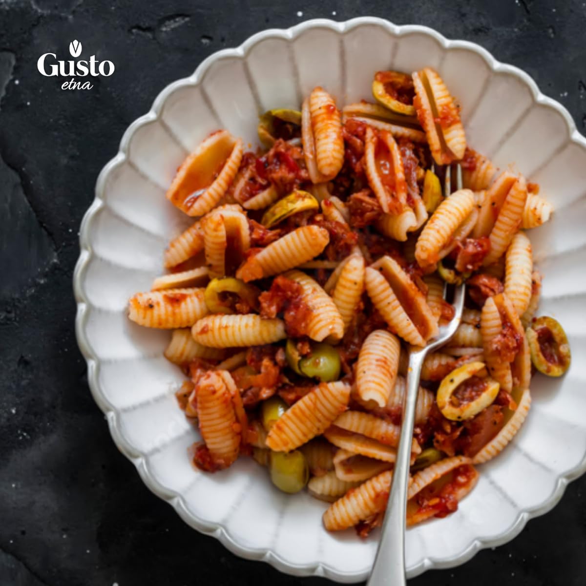 GUSTO ETNA, Gnocchette Shell Pasta - Sardinian Shell (500g)