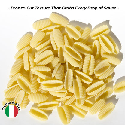 GUSTO ETNA, Gnocchette Shell Pasta - Sardinian Shell (500g)