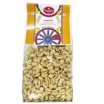 GUSTO ETNA, Gnocchette Shell Pasta - Sardinian Shell (500g)
