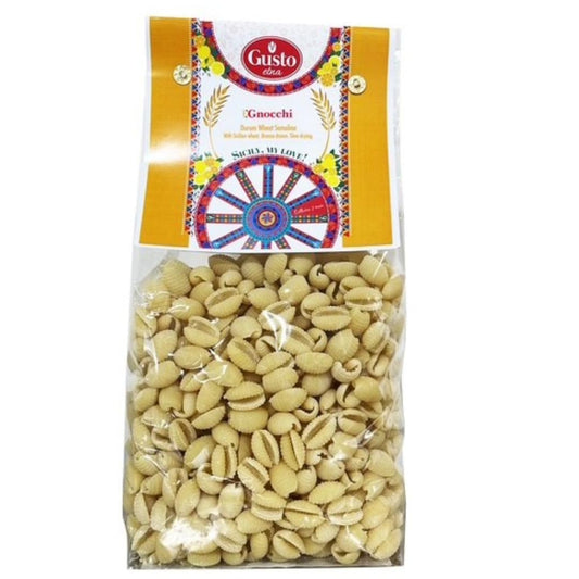 GUSTO ETNA, Gnocchette Shell Pasta - Sardinian Shell (500g)