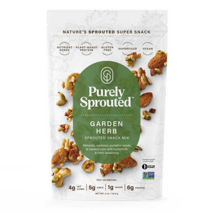 Garden Herb, Sprouted Snack Mix