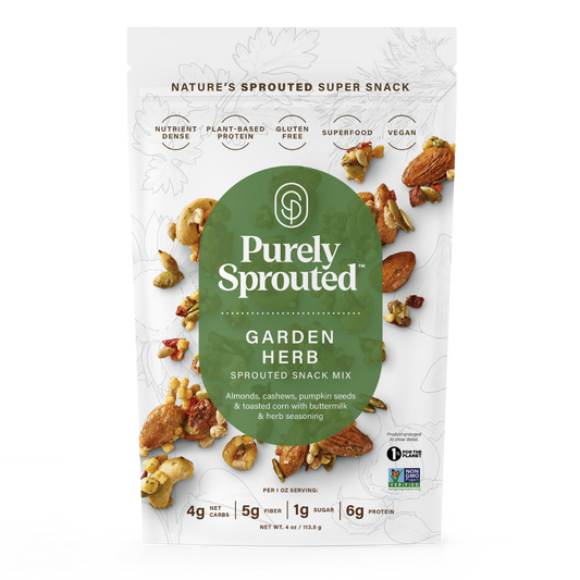 Garden Herb, Sprouted Snack Mix