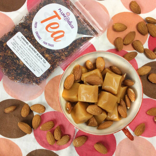 Plum Deluxe Tea Caramel Almond Black Tea