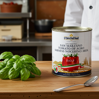 L'Oro Del Sud, D.O.P San Marzano Tomatoes of Agro Sarnese-Nocerino Area, (88 fl. oz) 2550g