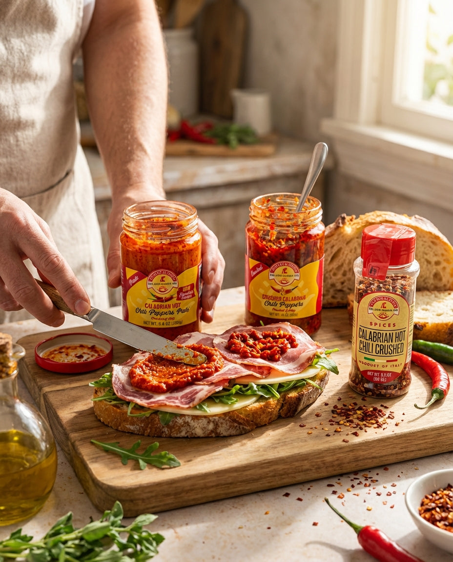 TuttoCalabria Miscela Esplosiva Hot Chili Spread – 9.8 oz