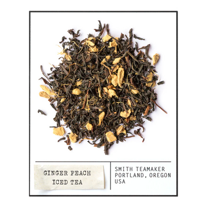 SMITH TEAMAKER - GINGER PEACH ICE TEA BLEND NO. 35 (10 1QT SACHETS)