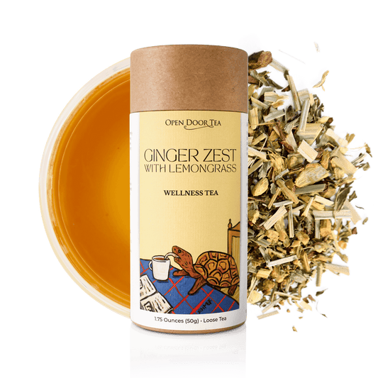 Open Door Tea Ginger Zest with Lemongrass
