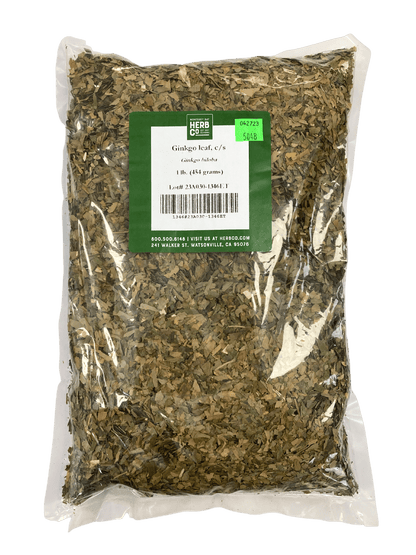 Ginkgo Leaf, Cut, Sifted