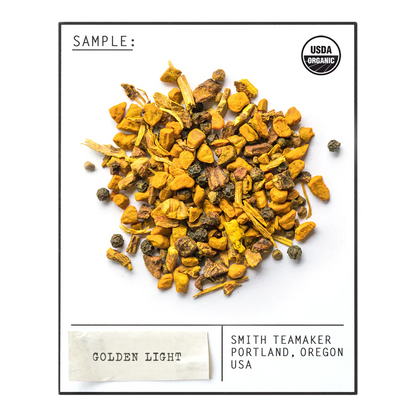 SMITH TEAMAKER - ORGANIC GOLDEN LIGHT TURMERIC BLEND NO. 54 (100 CT SACHETS)