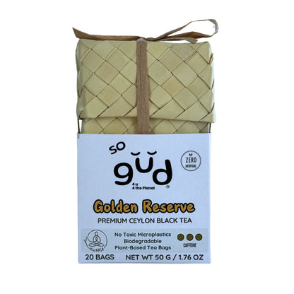 Golden Reserve Black Tea | Plant-based Tea Bags