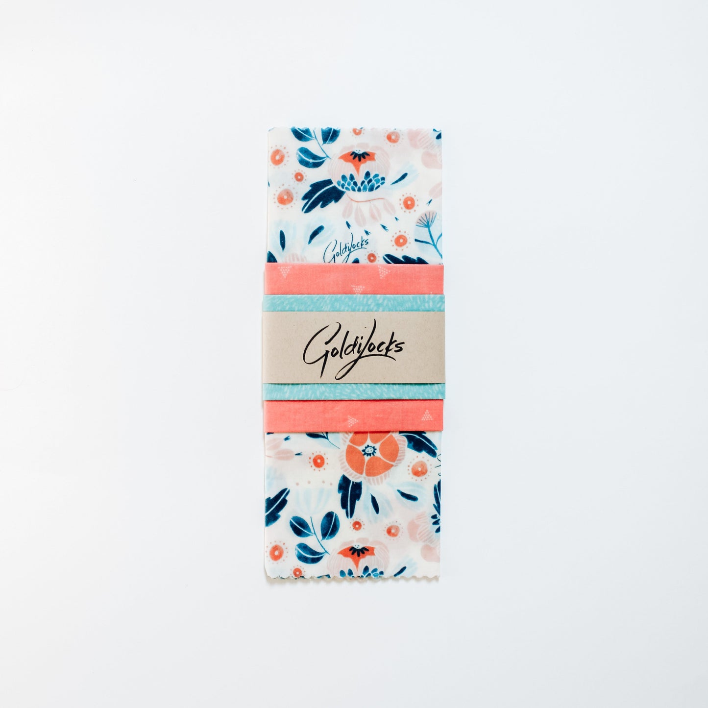 Goldilocks Goods Beeswax Food Wraps: In Bloom Set of 3