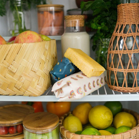 Goldilocks Goods Beeswax Food Wraps: Rainbows Set of 3