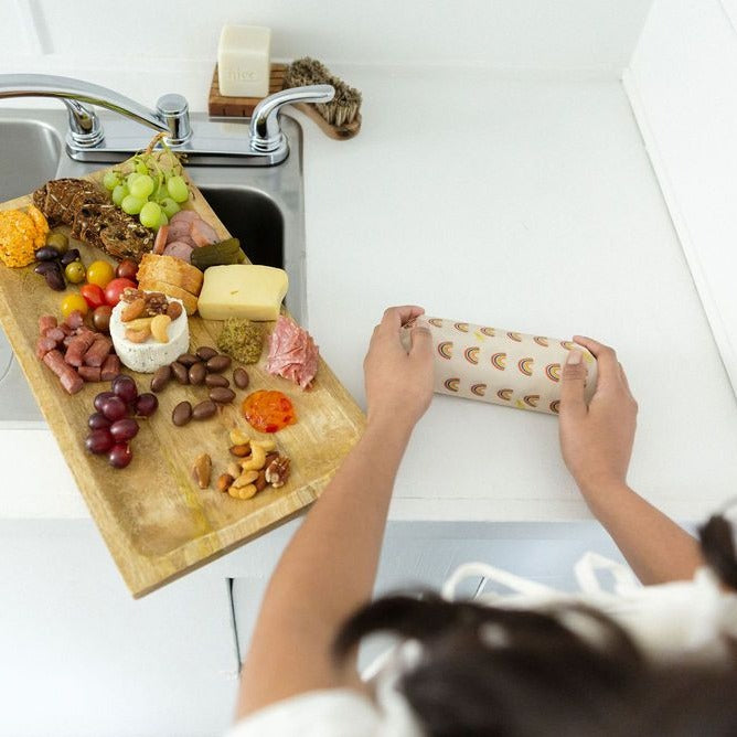 Goldilocks Goods Beeswax Food Wraps: Rainbows Set of 3