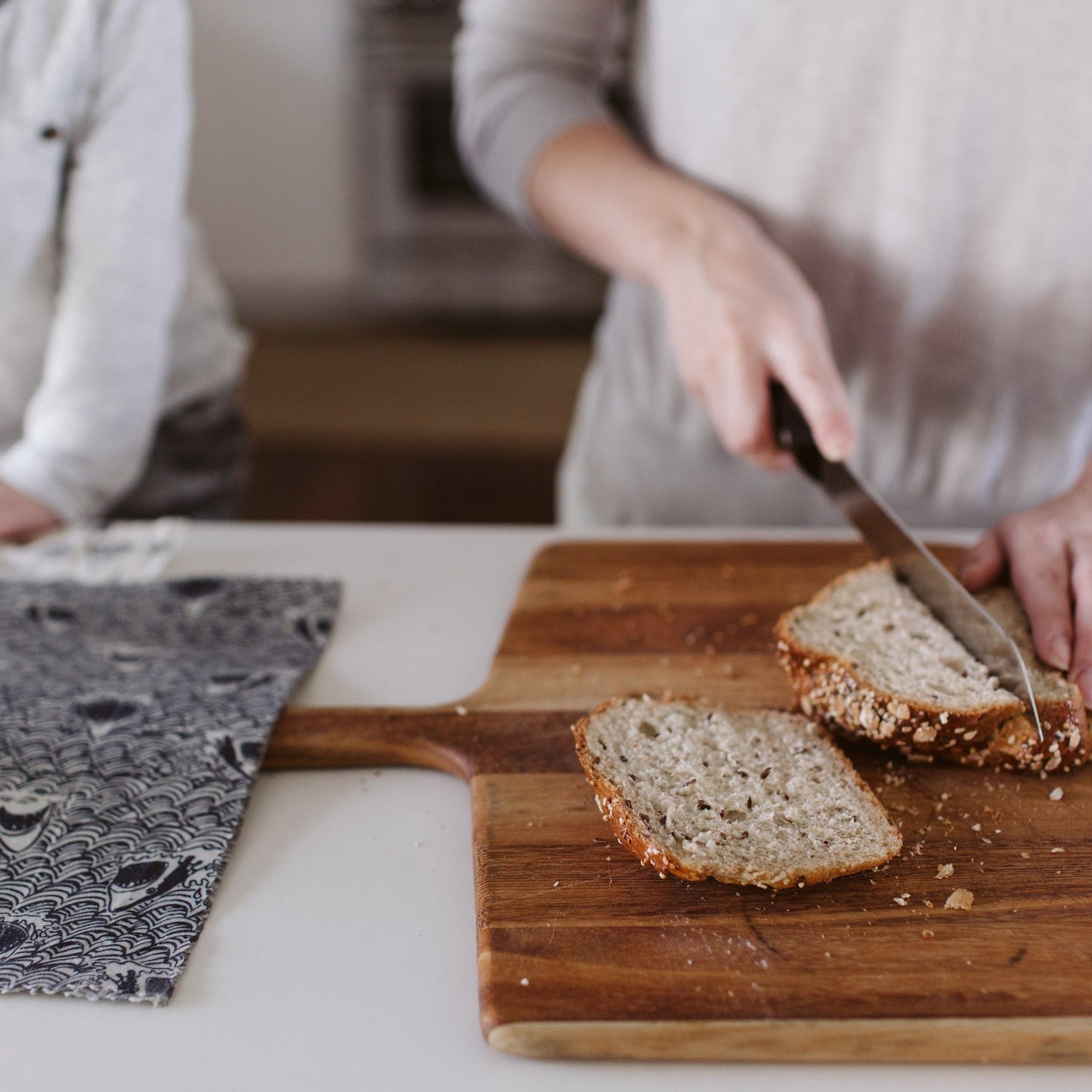 Goldilocks Goods Beeswax Food Wraps: Sharks Set of 3