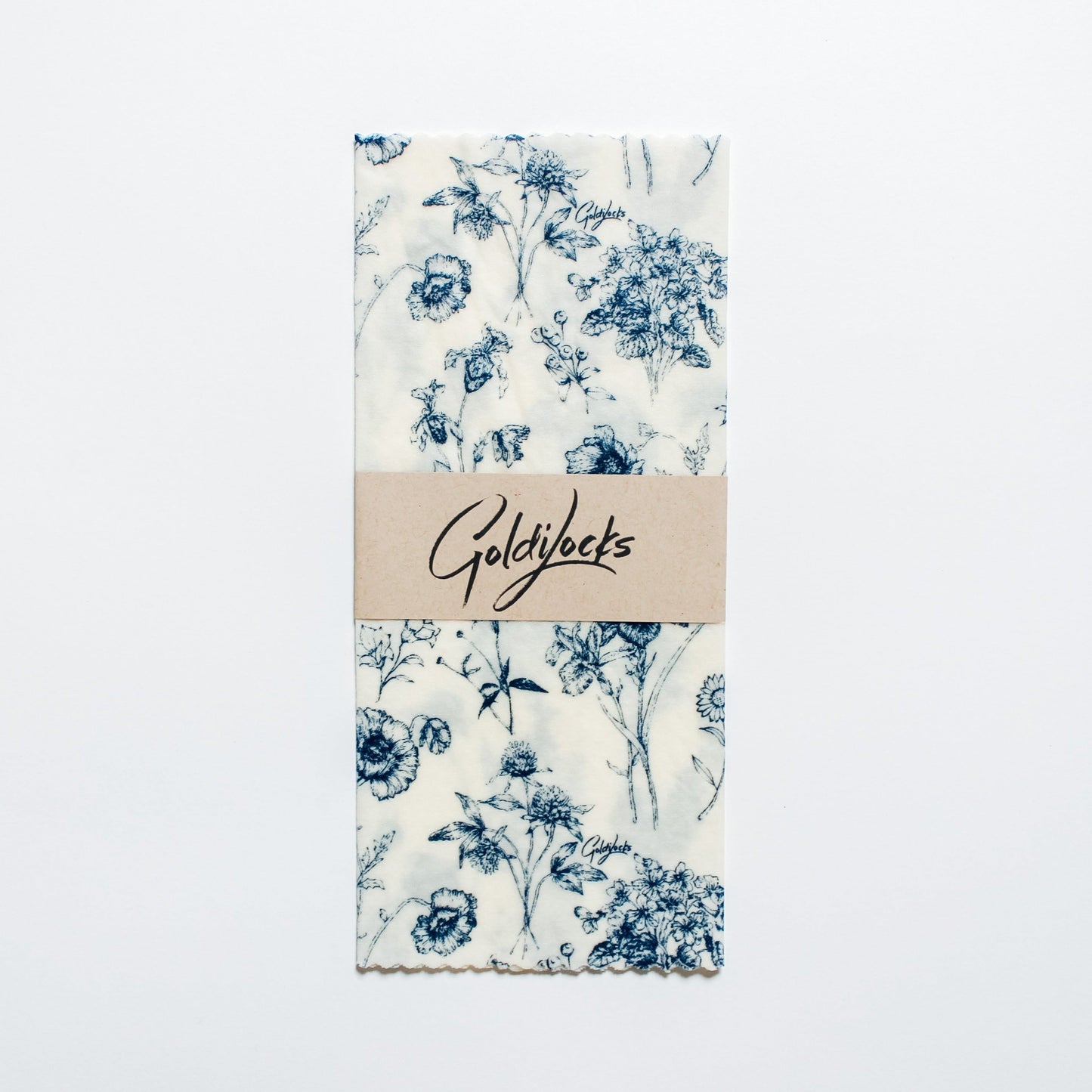 Goldilocks Goods Beeswax Food Wraps: Vintage Botany Single Medium