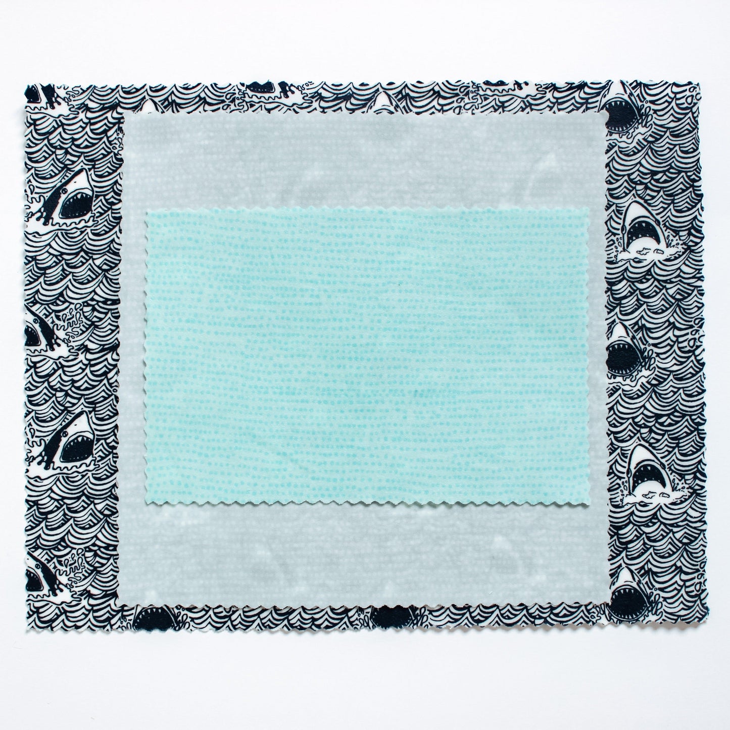 Goldilocks Goods Beeswax Food Wraps: Sharks Set of 3