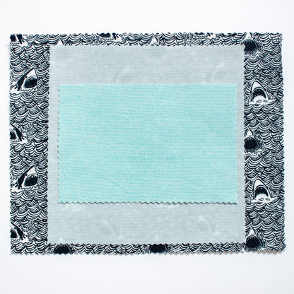 Goldilocks Goods Beeswax Food Wraps: Sharks Set of 3