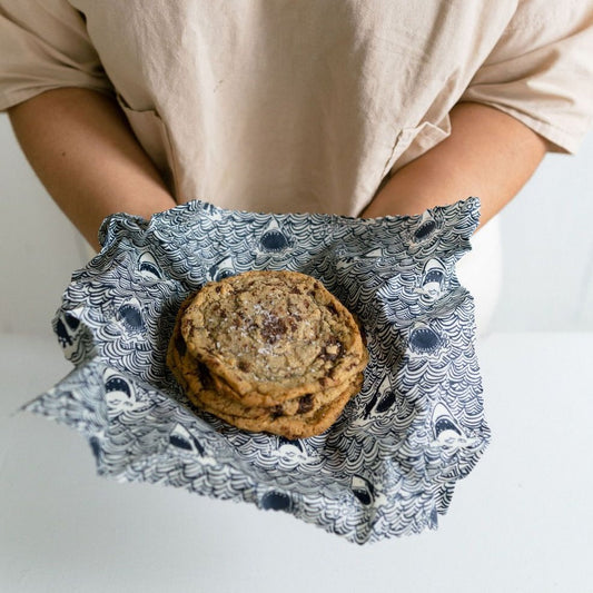 Goldilocks Goods Beeswax Food Wraps: Sharks Set of 3