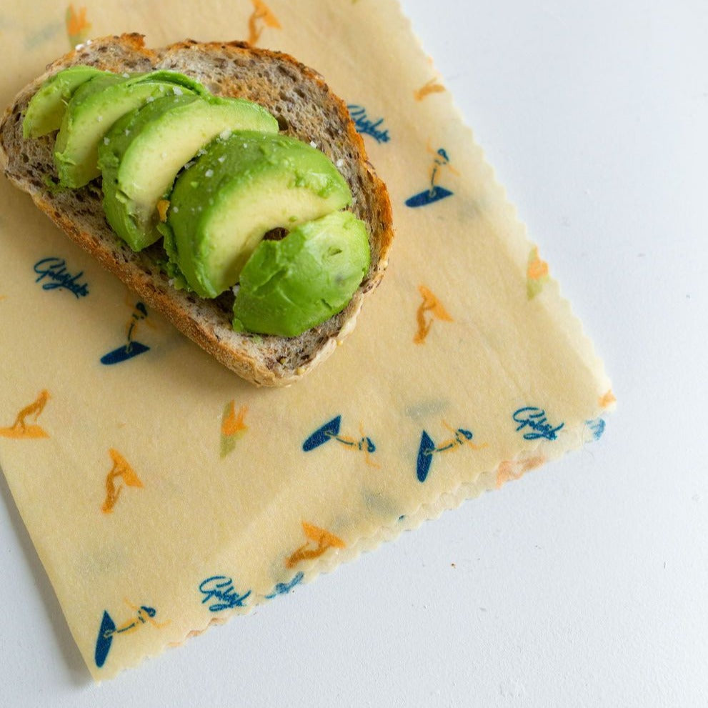 Goldilocks Goods Beeswax Food Wraps: Surfer Girls Set of 3