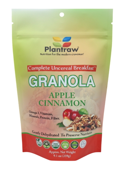 Granola - Apple Cinnamon (Grain-free, gluten-free with neither added sugar nor sweeteners)