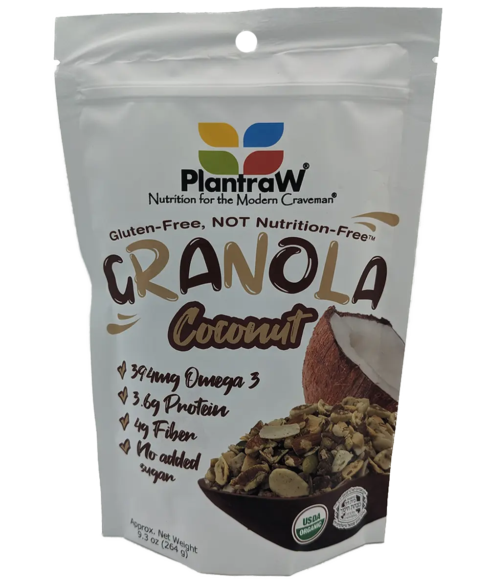 Granola - Coconut (Grain-free, gluten-free with neither added sugar nor sweeteners)
