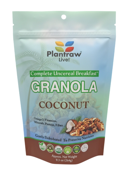 Granola - Coconut (Grain-free, gluten-free with neither added sugar nor sweeteners)