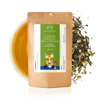 Open Door Tea Green Energy with Ginseng