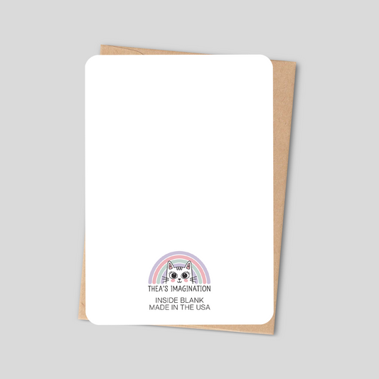 You’re Berry Sweet – Cute Kawaii Strawberry Greeting Card