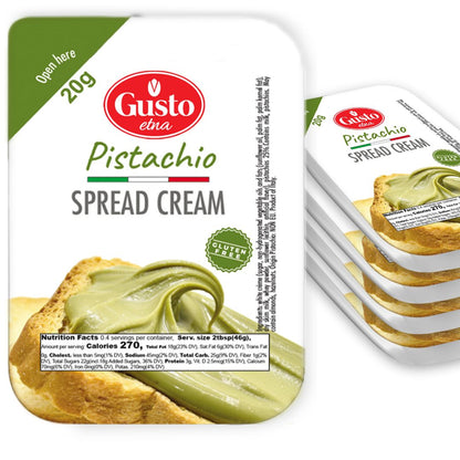 Gusto Etna, Pistachio Cream Cups, 4 Cups x 20g