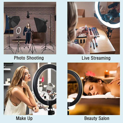 26cm LED Selfie Ring Lamp Photographic Selfie Ring Lighting