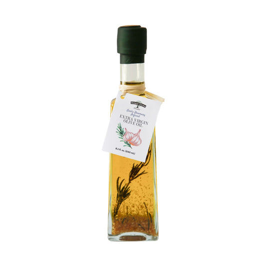 Garlic Rosemary Infused Extra Virgin Olive Oil, Castollata (240mL)