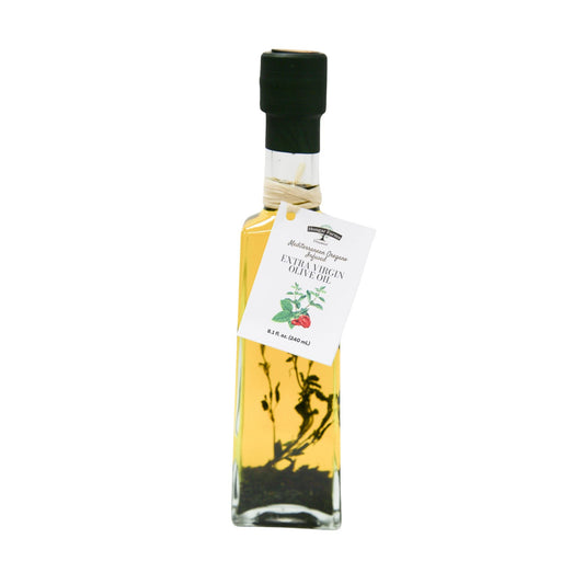 Mediterranean Oregano Infused Extra Virgin Olive Oil, Castollata (240mL)