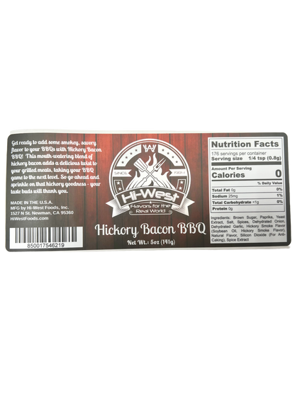 Hickory Bacon BBQ Seasoning