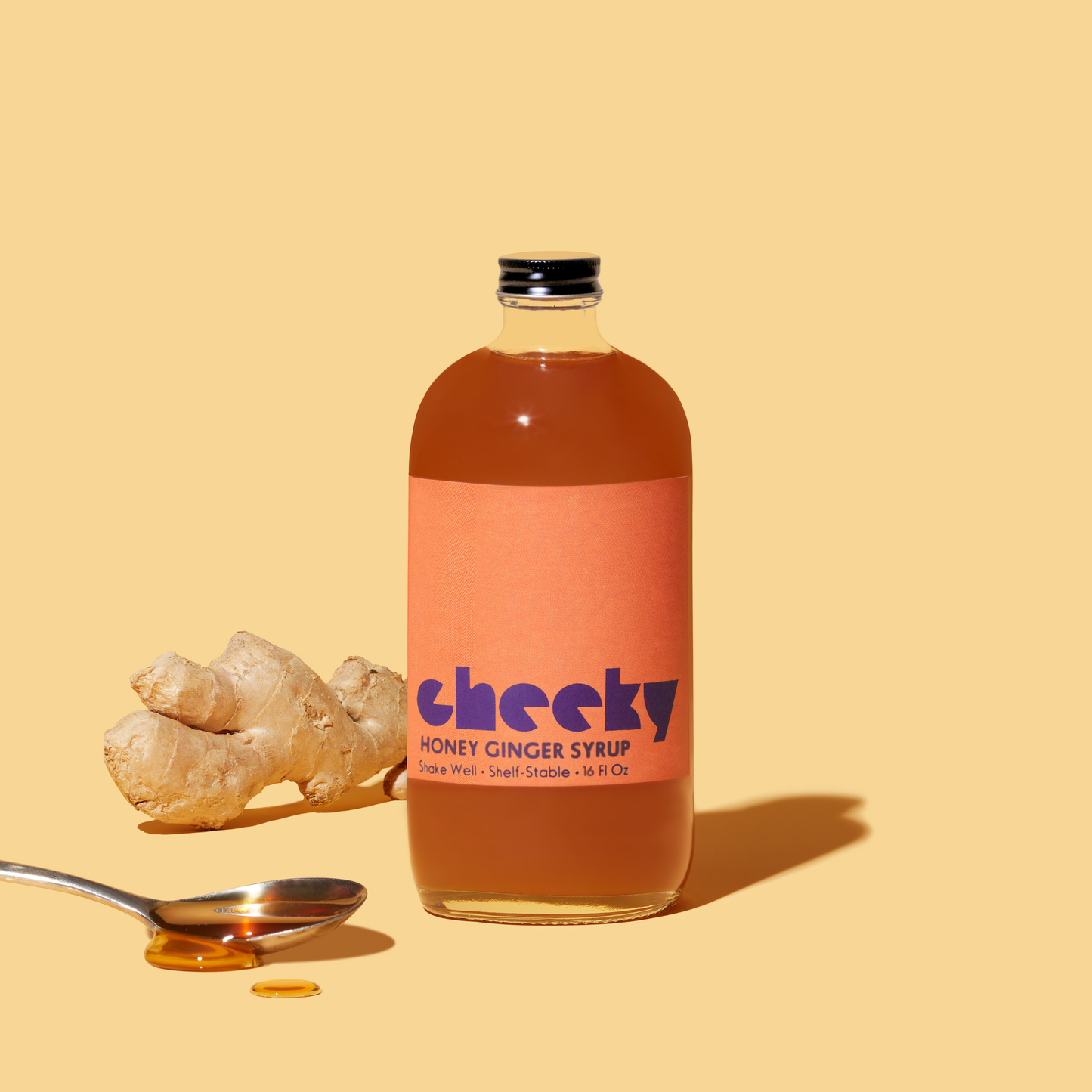 Cheeky Cocktails Honey Ginger Syrup