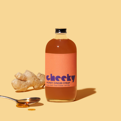 Cheeky Cocktails Honey Ginger Syrup